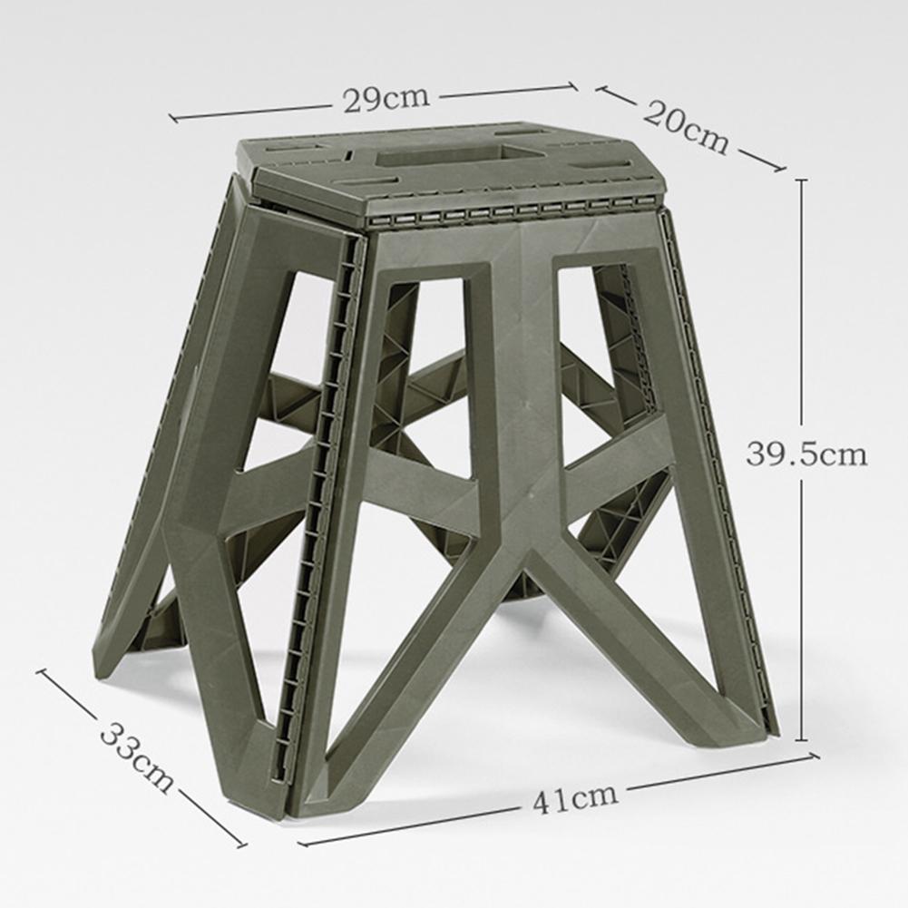 Portable Folding Multi-Function High Stool for Outdoors