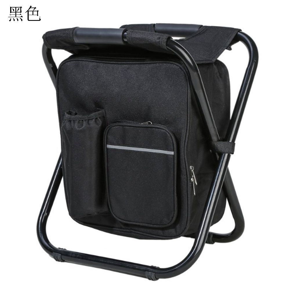 Portable Multi-Functional Folding Stool with Insulated Bag