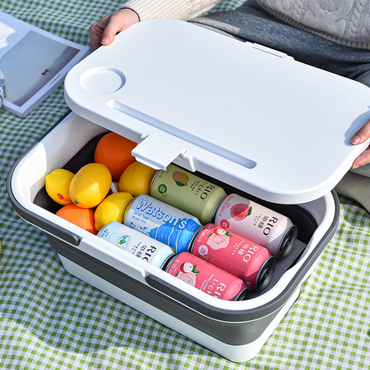 Collapsible Outdoor Picnic & Shopping Basket