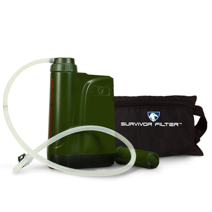 Survivor Filter PRO X - Electric Portable Camping Water Filter - Filters Bacteria Parasite Viral