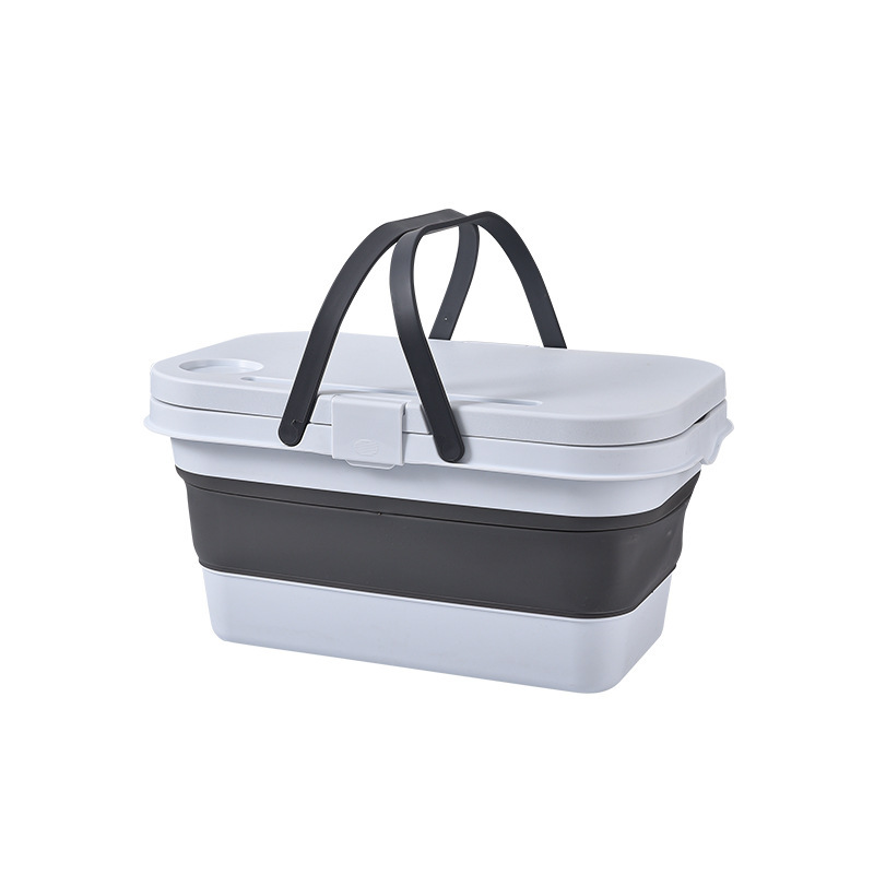 Collapsible Outdoor Picnic & Shopping Basket
