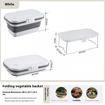Collapsible Outdoor Picnic & Shopping Basket
