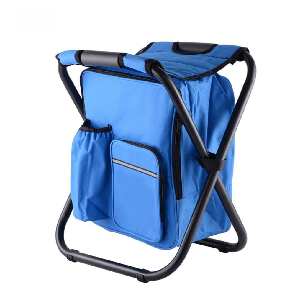 Portable Multi-Functional Folding Stool with Insulated Bag