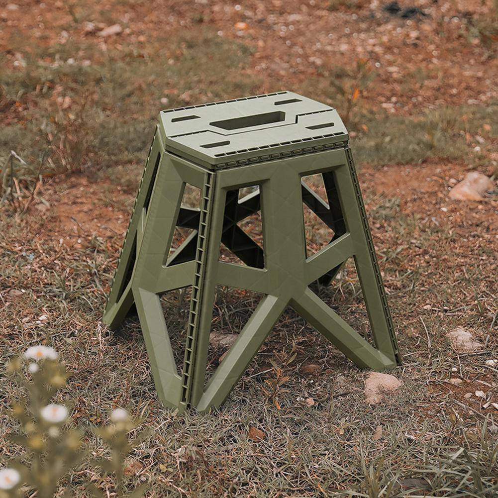 Portable Folding Multi-Function High Stool for Outdoors