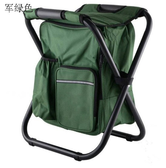 Portable Multi-Functional Folding Stool with Insulated Bag