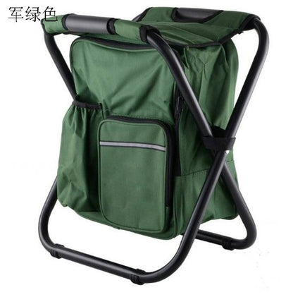 Portable Multi-Functional Folding Stool with Insulated Bag