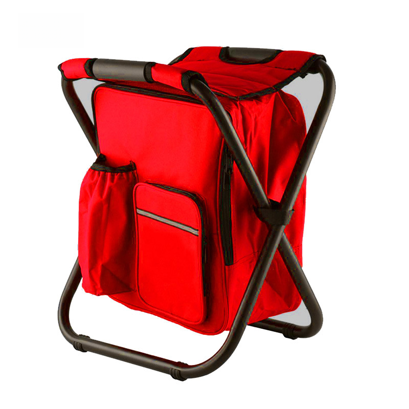 Portable Multi-Functional Folding Stool with Insulated Bag