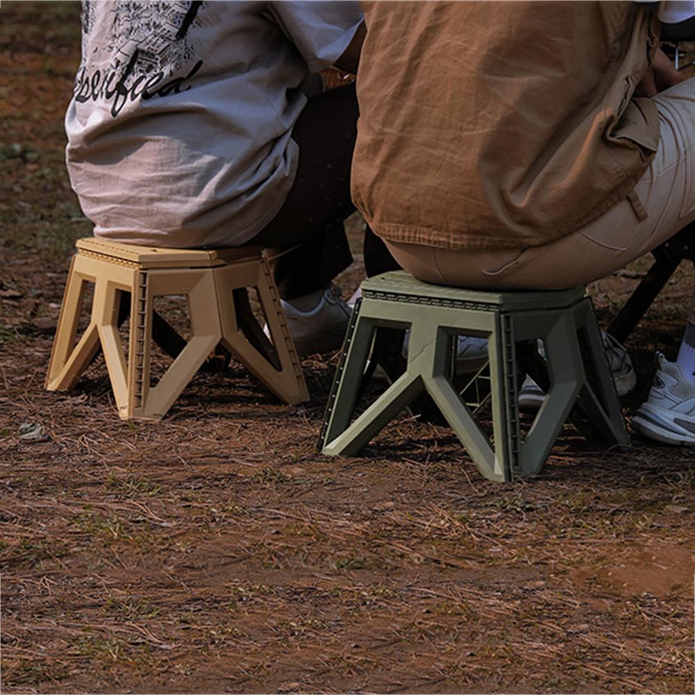 Portable Folding Multi-Function High Stool for Outdoors