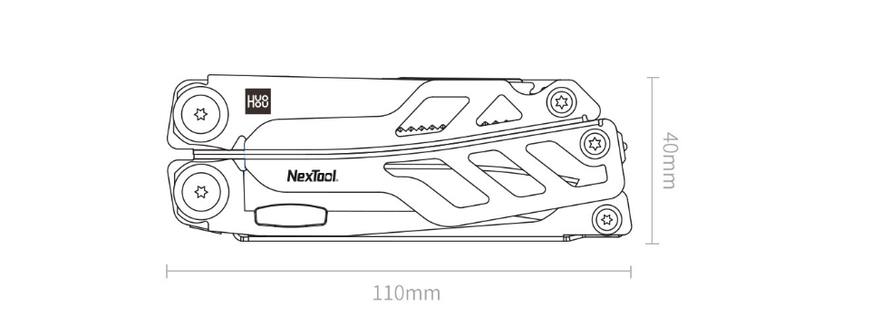Xiaomi Mijia Multifunctional Folding Knife for Outdoors