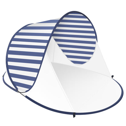ISILER Pop Up Beach Tent Portable Outdoor Beach Shade Tent UPF 50+ Beach Shelter Easy Setup Windproof Waterproof Beach Canopy